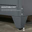 Armoire de rangement, industriel, armoire de rangement, acier