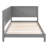 Twin Size Daybed/ In Gray - Modern Design With Wood Construction Style For Bedroom Enhancement-1000049385-1000049384