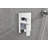 Shower Set System Bathroom Luxury Rain Mixer Shower Combo Set Wall Mounted Rainfall Shower Head Faucet