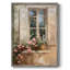 Reproduction florale vintage encadrée CC XXXVI - bois massif