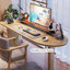 Bureau en bois massif Burlywood-1933672683
