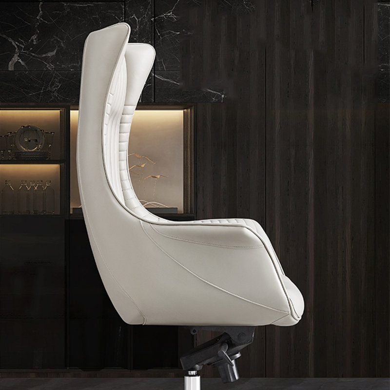 Chaise de bureau Olujoba, Beige