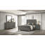 Miroir de style moderne en bois gris