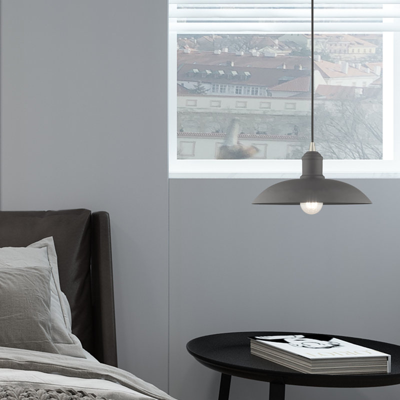 Alysen - Light Dome Pendant, Scandinavian Gray