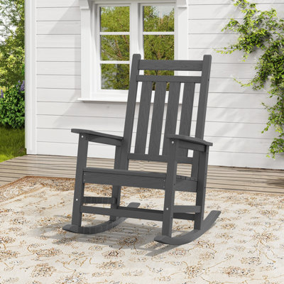 Wolak HDPE Rocking Adirondack Chair