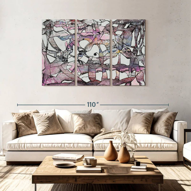 Avery Sensuality Abstract, H 48 po x l 74 po