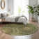 Premium Machine Washable Cerrito Olive Rug