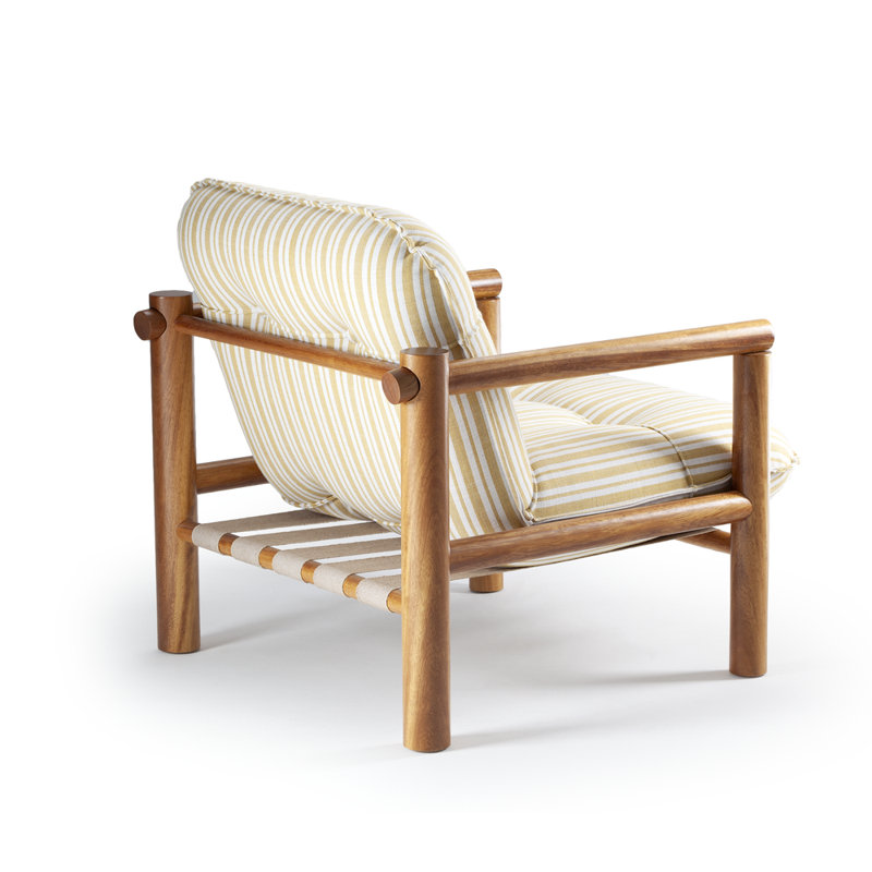 James Outdoor Teak Lounge Chair