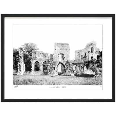 Easby, Abbey 1893 - Single Picture Frame Print