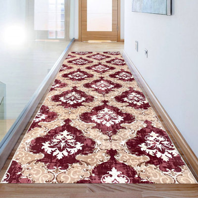 Tapis d'entrée doux en polyester, 3,3 x 4,9 pieds | 100% polyester, 1,5 lb / pi2, hauteur du velours: 0,12 pouce | Facile à nettoyer, facile à nettoyer et durable | Idéal pour les vestibules et les espaces de vie, élégant et fonctionnel