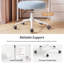 Fauteuil de bureau ergonomique et pivotant Modern-1752538403