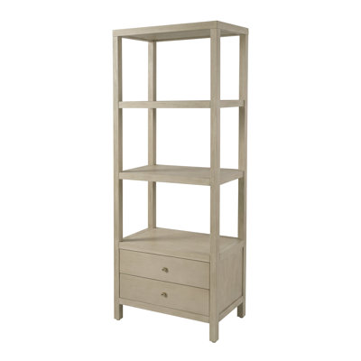 Bibliothèque ouverte Celine 70 ", taupe antique
