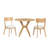 Dining Table Set for 2 Person