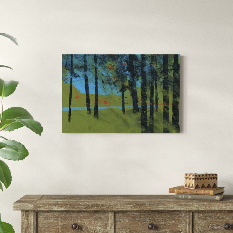 " Forest Brook " by Paul Bailey Painting Print, 20" H x 30" W x 1.25" D