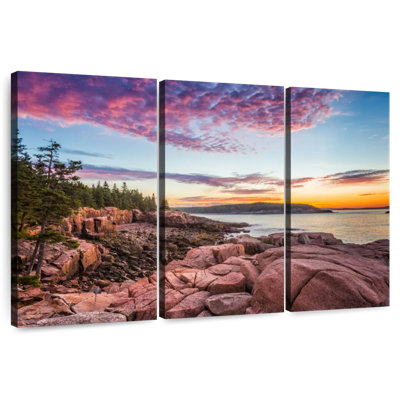 Gillard Acadia Coastal Rocky Beach