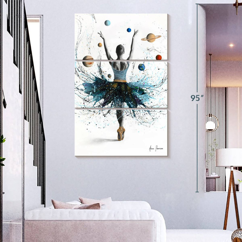 Enn Space Dance, 65" H x 42" W