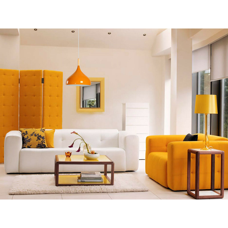 Caballero 1 - Light Single Pendant, Orange