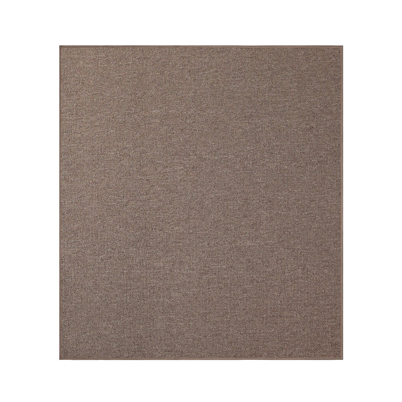 Indoor Outdoor Pet and Kids Friendly Solid Color Brown Area Rugs, Stain & Fade Resistance,  Perfect for Patio, Deck, Picnic, Beach, Backyard, Event, Camping & Wedding Rug