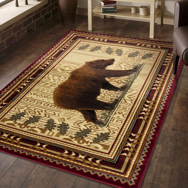 Tapis rectangulaire Devari 87 po x 63 po