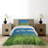 Flower Farmhouse / Country Polyester Coverlet-549032737