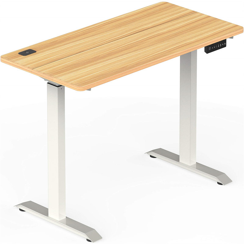 Bureau Marutani, Blanc, Chêne, L 47,24 po x P 24,02 po
