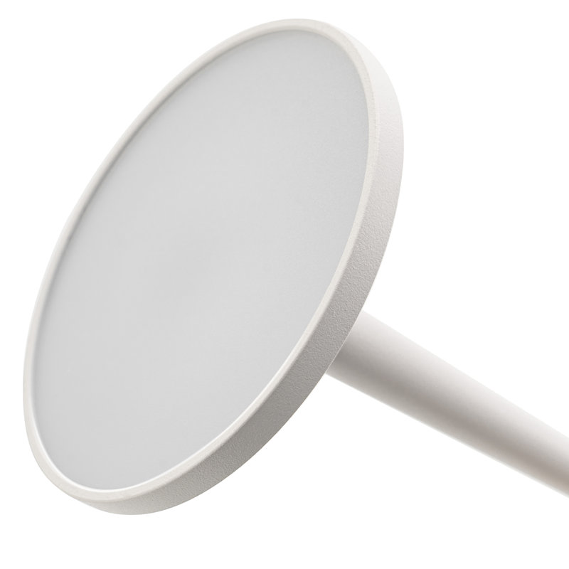  Luminaire suspendu conique 1 lumière DEL 1 lumière, Blanc