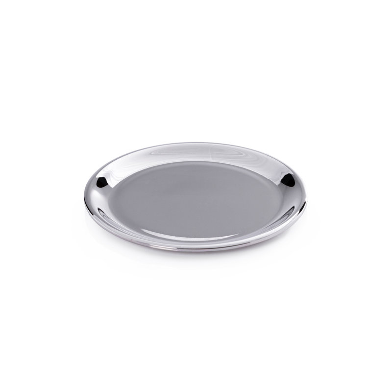 Ensemble de sous-verres à vin en acier 4 pièces Pays de la loire, Nickel