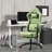 Dowinx Adjustable Reclining Ergonomic Swiveling PC & Racing Game Chair with Footrest-2107405051