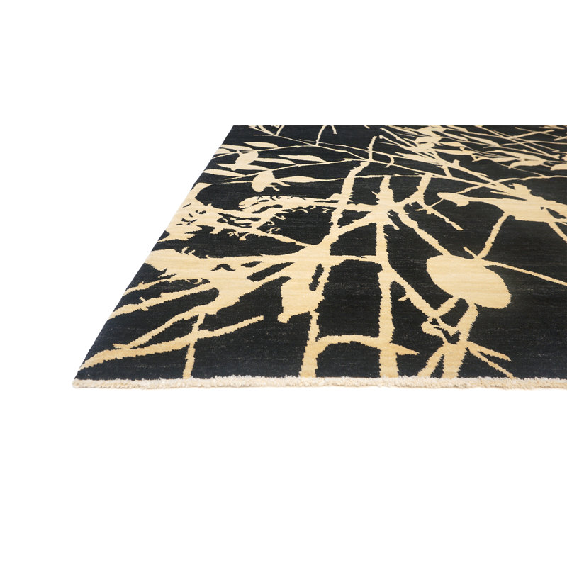 Whimsical One-of-a-Kind 8' X 10' Hand Knotted Area Rug