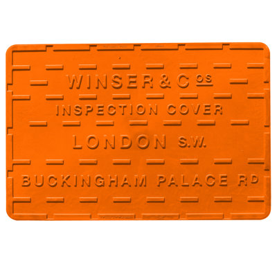 Street Cover London Rectangular Charger Plate 17.75" x 11.75" - 6 Pieces - Petrol