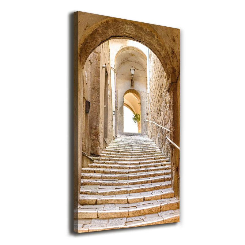 Narrow Streets - Wrapped Canvas Print