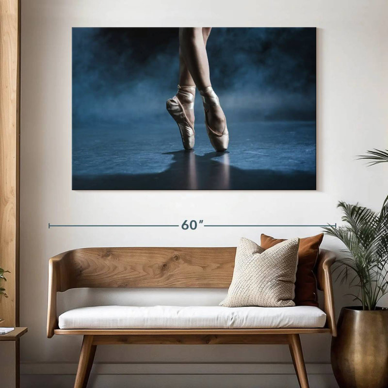 Enn Ballerina Pointe Pose, H 34 po x l 51 po