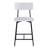 Badin Wood And Metal Modern Counter Stool