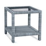 Pine Isle Glass End Table