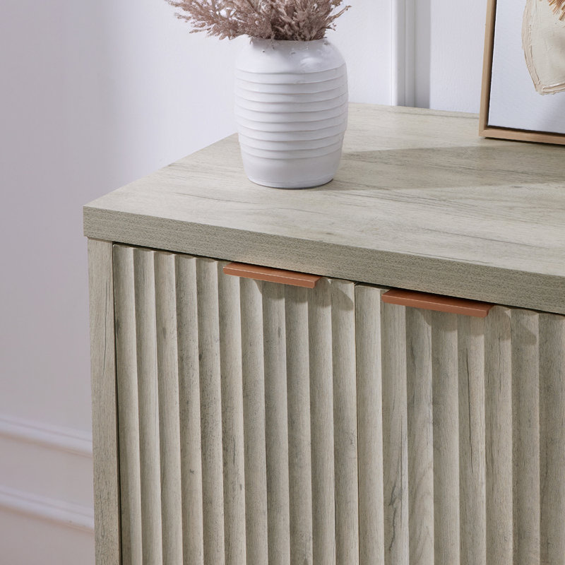 78cm Sideboard, Greige Oak