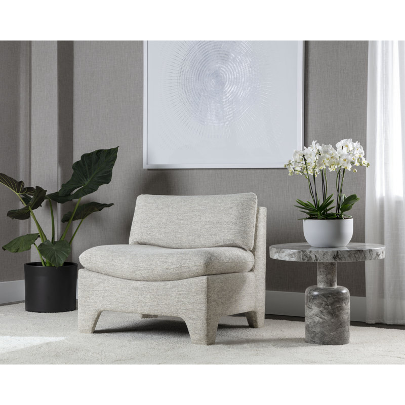 Ogata LOUNGE CHAIR - BOHO OATMEAL - Grey