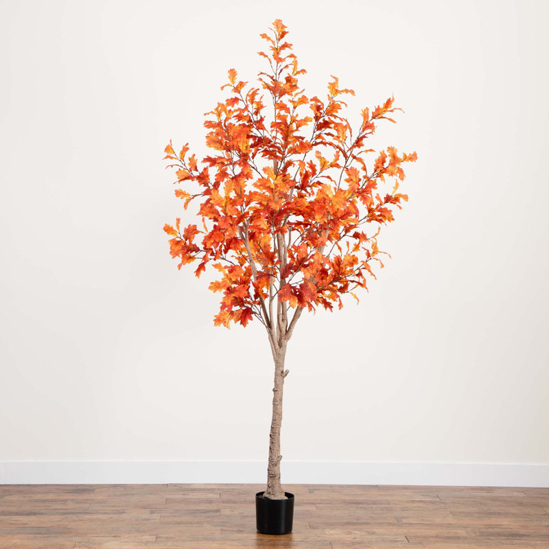 Arbre d'automne, H 96 po x l 46 po x P 46 po
