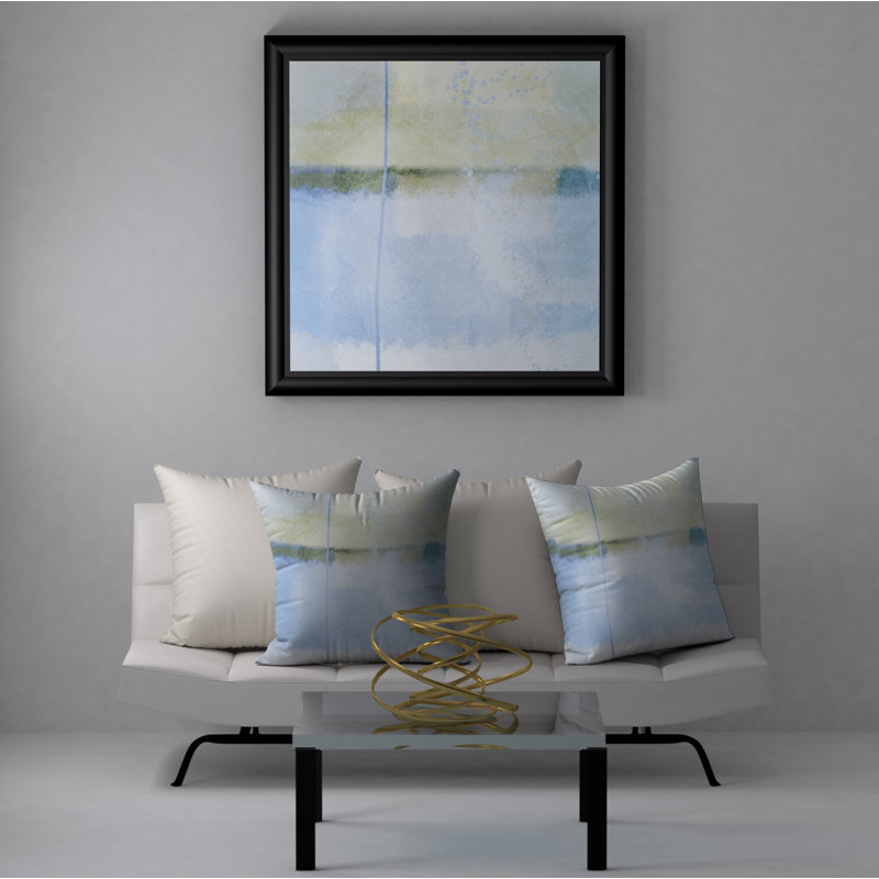  Housse et insert de coussin carré distinctif Out exceptionnelle, H 24 po x l 24 po