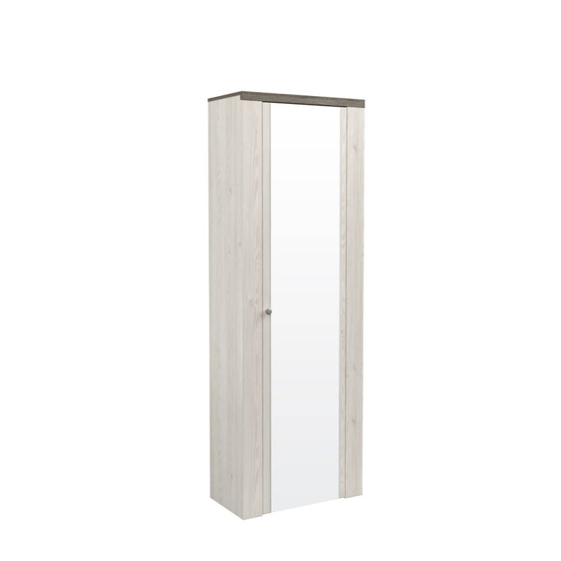 Stearl Manufactured Wood Wardrobe, Oak Sibiu Larche