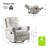 Adella 34'' W Rocking Swivel Nursery Recliner-75660724
