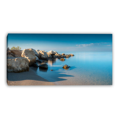 Art mural sur toile Rocky Lake Passage