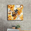 «Bee With Yellow Flowers» par Momart, art mural sur toile, 37 po x 37 po-1981375555