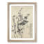 Bamboo Plant and Rock by Zheng Xie - Picture Frame Painting Print-55683292-55683293
