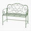 Banc de jardin extérieur - vert