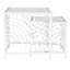 Swirl Glass Nesting End Table-718724689