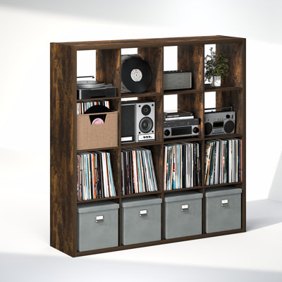 Cubicle 147.19cm H Media Shelves