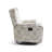 Upholstered Classic Wing Back Manual Handle Swivel Rock Glider Recliner with Naihead Trims-1522077299
