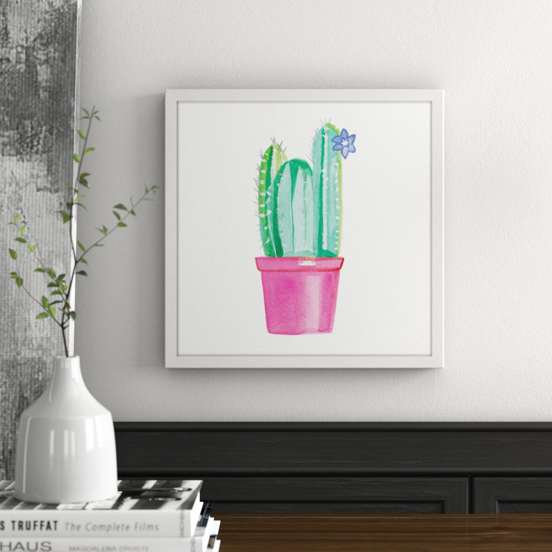 Molly Rosner - Single Picture Frame Painting, 41 cm H x 41 cm W x 3.81 cm D