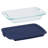Pyrex Easy Grab Glass Rectangular Baking Dish with Lid-9955726
