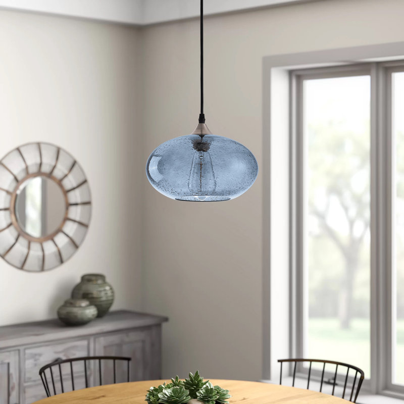 Luminaire suspendu pour îlot de cuisine 1 lumière Knippa